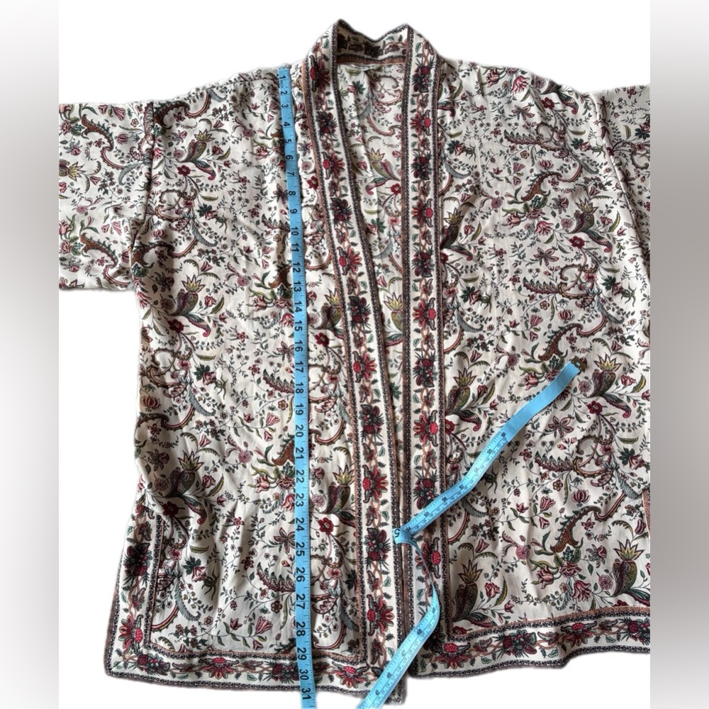 Max Studio Womens Multicolor
Floral Kimono Sz M - Picture 8 of 11
